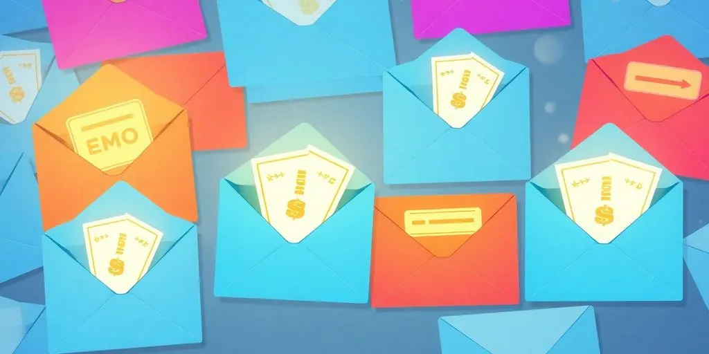 Email illustrations driving ticket sales and engagement.